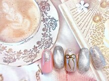 フルールソンネイル(fleur son nail)/９月定額トレンドアート