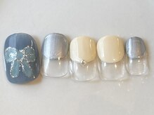 カラ ネイル 中津店(calla nail)/大きなリボン