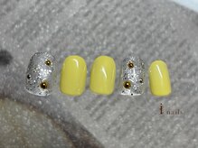 アイネイルズ 横浜EAST店(I-nails)/イエローネイル