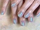 オーロラミラーネイル