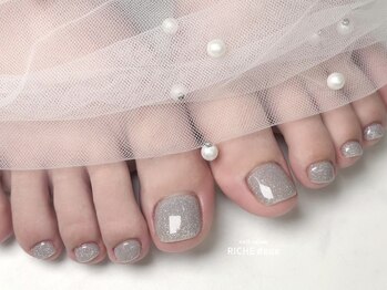 リッシュ ドゥ(RICHE deux)/ブルーフラッシュネイル