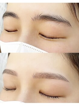 ディッシュビューティー(dish beauty)/眉WAXスタイリング