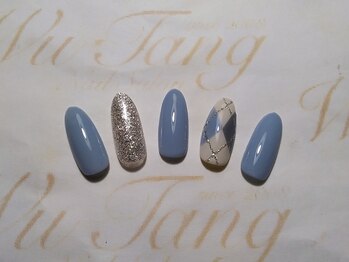 ウータン(Wu-Tang)/アーガイルネイル￥7000