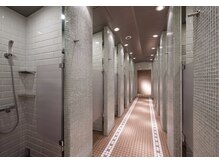 エスティービューティーサロン 丸の内店/施術後はシャワーでサッパリ！