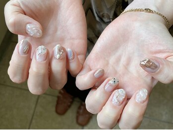 アシャ(ASHA)/お持ち込みネイル90分コース