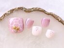 水面ネイル￥7000