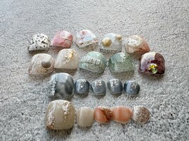 フットネイルデザイン