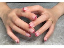 リンダ(Linda)/ボルドーフレンチネイル