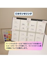 ルアホアノ(luahoano)/パーソナルカラー診断の流れ:1