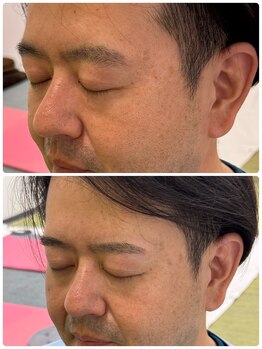 スパッツィオ(spazio)/【眉毛ワックス】40代男性