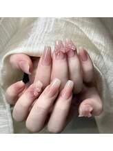 ピュアアンドリッチネイルサロン(Pure&Rich Nail Salon)/チークネイル