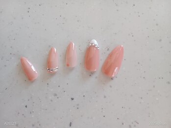 イーズ(ease)/サーモンピンク　サンプル