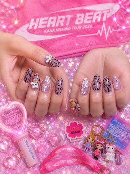 リプルス(Ripples)の写真/夏の特別な1日を彩る主役級ネイル★圧倒的パーツ数×極上スカルプで誰よりも目立つ華やかな指先を演出♪