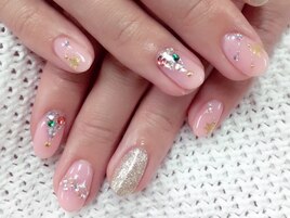 クリスマスネイル