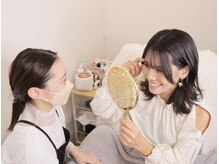 まつげとまゆげ/６.お仕上がりのご確認