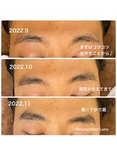 ビューティーサロン ルナ(Beautysalon Luna)/メンズアイブロウワックス