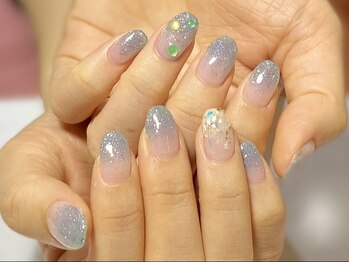 イーネイル(e-NAIL)/水族館イメージネイル♪