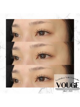 ヴォーグ(VOUGE)/フラットラッシュ120本