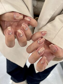 マグネット×ストーンパーツ