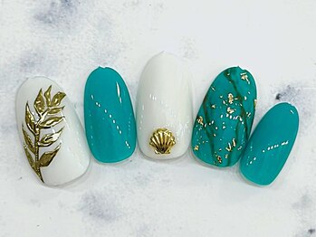 夏ネイル☆6600円