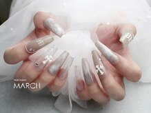 ネイルズイブ マーチ 天満店(nails ibu MARCH)/marble×Chrom