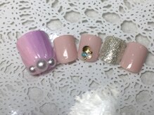 ネイルサロン リリオ(Nail Salon Ririo)/人魚の鱗フットネイル