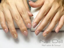 ネイルドール(Nail Doll)/タイダイシンプル