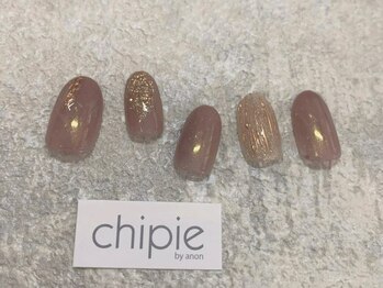 シピー(chipie by anon)/うねうねニュアンス ¥6280