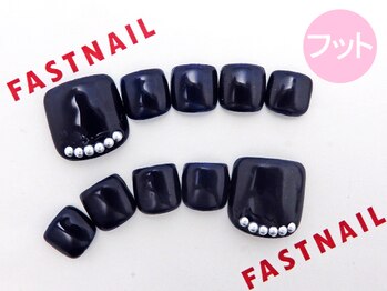 ファストネイル 大阪梅田店(FAST NAIL)/ガラスフレンチ　仕事【11429】