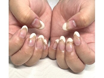 サブスク ネイルアンドアイ(サブスク NAIL&EYE)/フレンチネイル