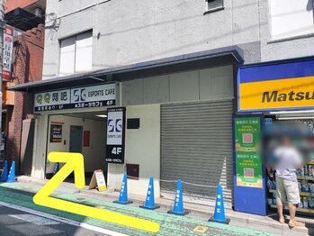 フラット 新宿新大久保店(FLAT)/JR新大久保駅からの道のり【３】