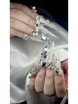 クロスネイル 渋谷店(CROSS nail)/華やかキラキラネイル