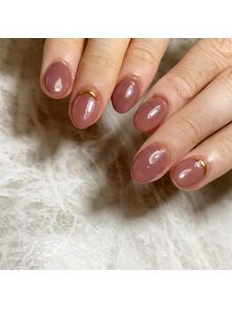 アンジュクレール(Ange Clair)/くすみカラーネイル