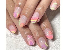 夏ビタミンカラーネイル