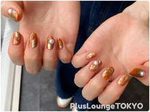 プルースラウンジ トウキョウ(Plus Lounge TOKYO)/人気のべっこう風ホイルアート★
