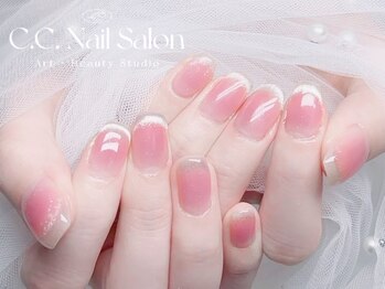 シーシーネイルサロン 池袋(C.C.Nail salon)/チークマグネットネイル
