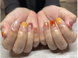 ちゅるん果物ネイル