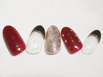 カレネイル(kale nail)/１月限定シンプルART＋500円