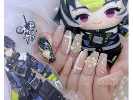 痛ネイル リボン ちゅるん