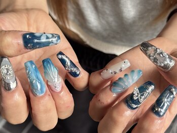 ゆびノさき +tennoji/ブルーネイル！