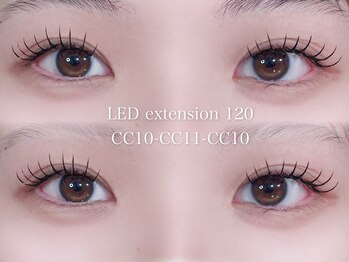 プラス エヒク(PlusEhiku)/LEDマツエク120本 まつげパーマ