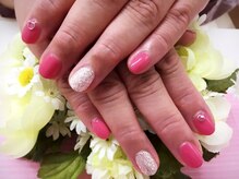 プルミエ ネイル(Premier Nail)/定額デザイン☆ピンクネイル