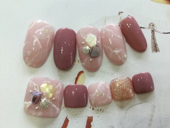 ネイルヴィーナス(NailVenus)/ローズクォーツネイル