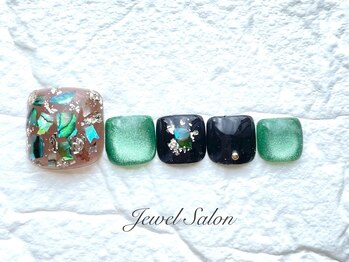 ジュエルサロン(JEWEL SALON)/フットデザインB　￥9,900