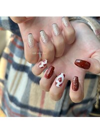 ちぐはぐネイル