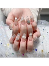 クイーンズビューティーサロン 新宿本店(Queen's beauty salon)/チップ長さ出しアートやり放題