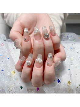 クイーンズビューティーサロン 新宿本店(Queen's beauty salon)/チップ長さ出しアートやり放題