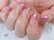 ミニオン ネイルサロン(minion)/ラメグラデーション