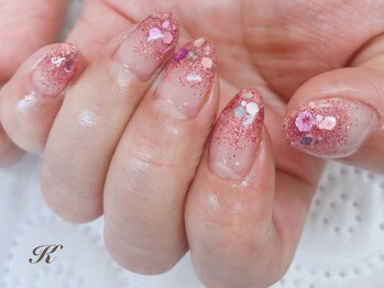 ミニオン ネイルサロン(minion)/ラメグラデーション