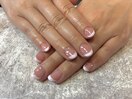 定額ネイル　フレンチ
